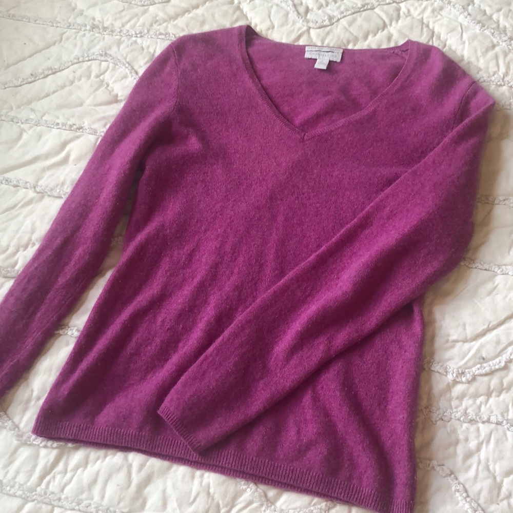 Pink Cashmere Sweater